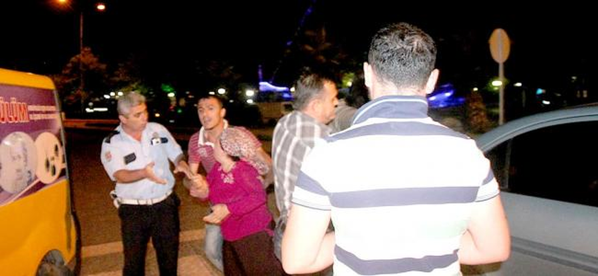 Polise Direnen Sürücü ve Eşine Gözaltı
