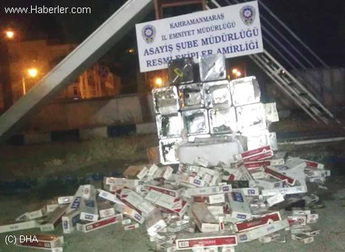 Yağ Tenekesinde Sigara Kaçakçılığı