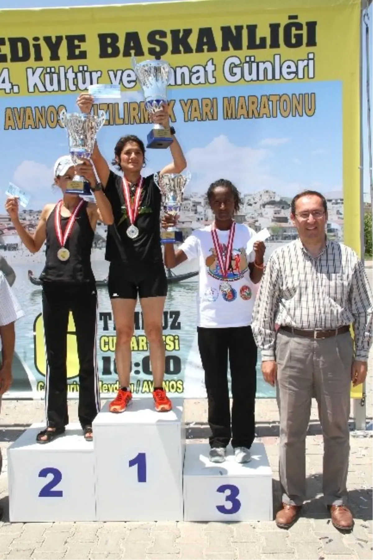 1. Uluslararası Avans-Kızılırmak Yarı Maratonu Sona Erdi