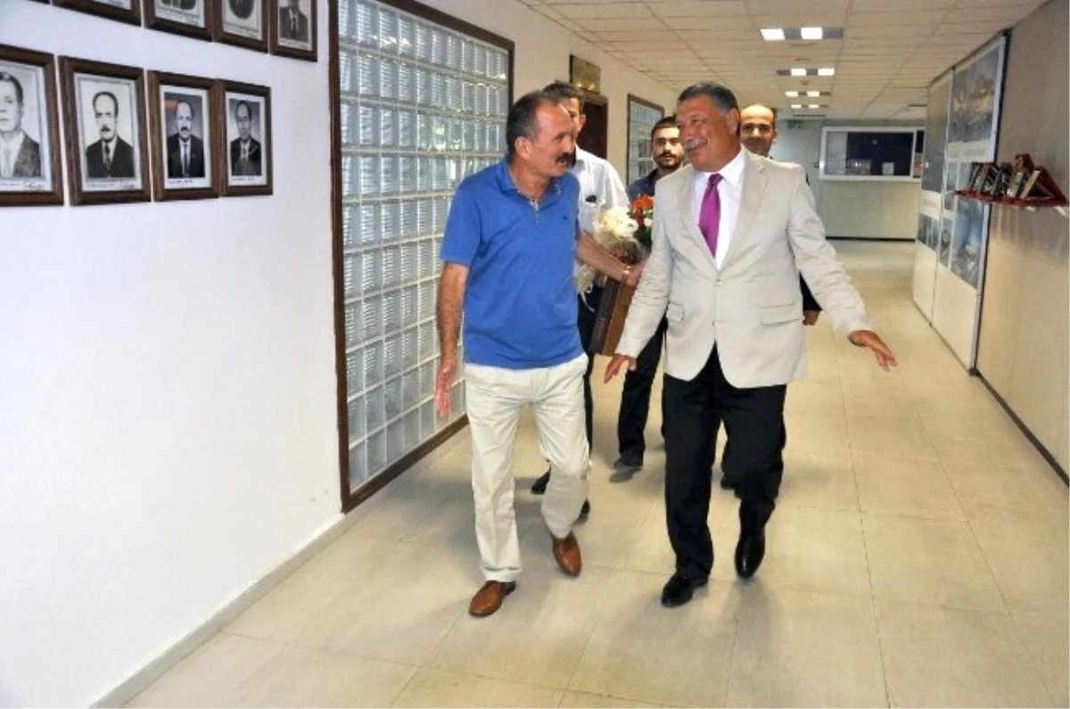 BBP Genel Başkan Yardımcısı Gürhan, Başkan Saatçı\'ya Ziyaret