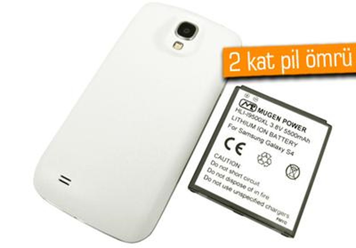 Galaxy S4\'e 5500 Mah Batarya Geldi