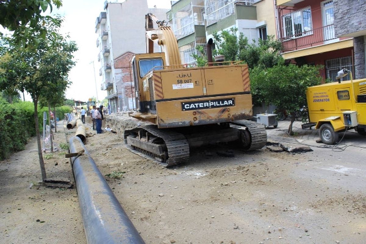 Salihli\'de Jeotermal Boruları Yenileniyor
