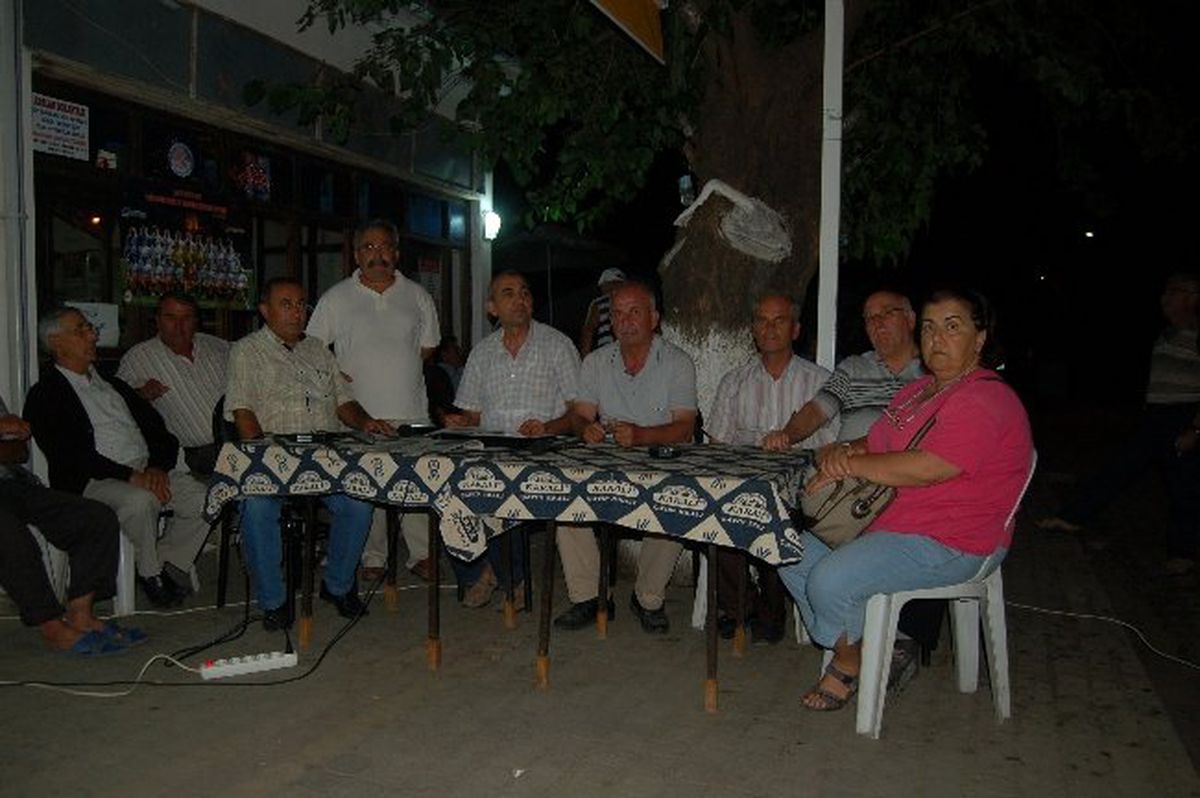 Şevketiye Köyünde Termik Santrale Tepki