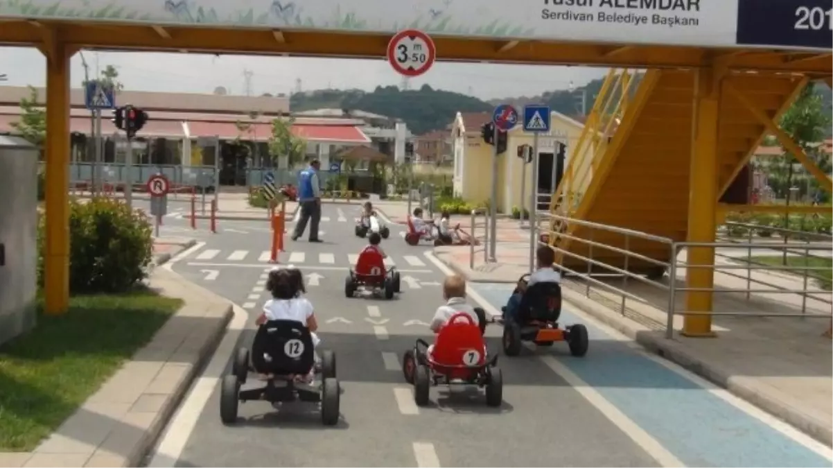 Trafik Park Yaz Döneminde de Eğitimlerine Devam Ediyor