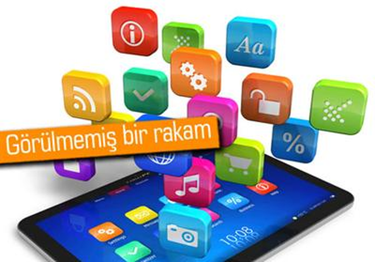 2017\'de 160 Milyar Uygulama İndirilecek