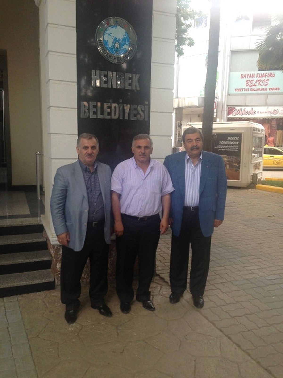 Albayrak ve Konukoğlu Hendek\'teydi