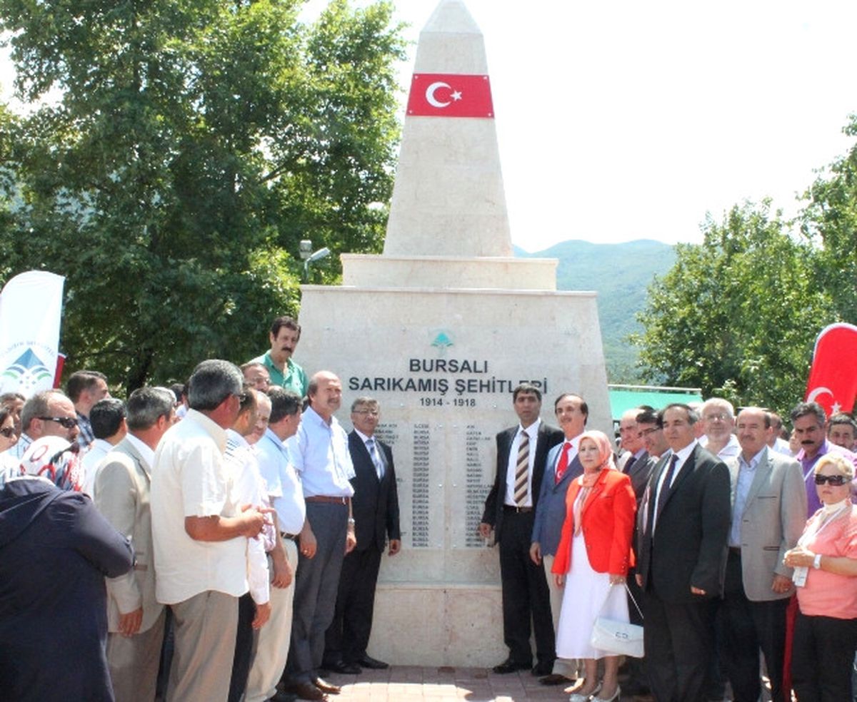 Sarıkamış Şehitler Anıtı Törenle Açıldı