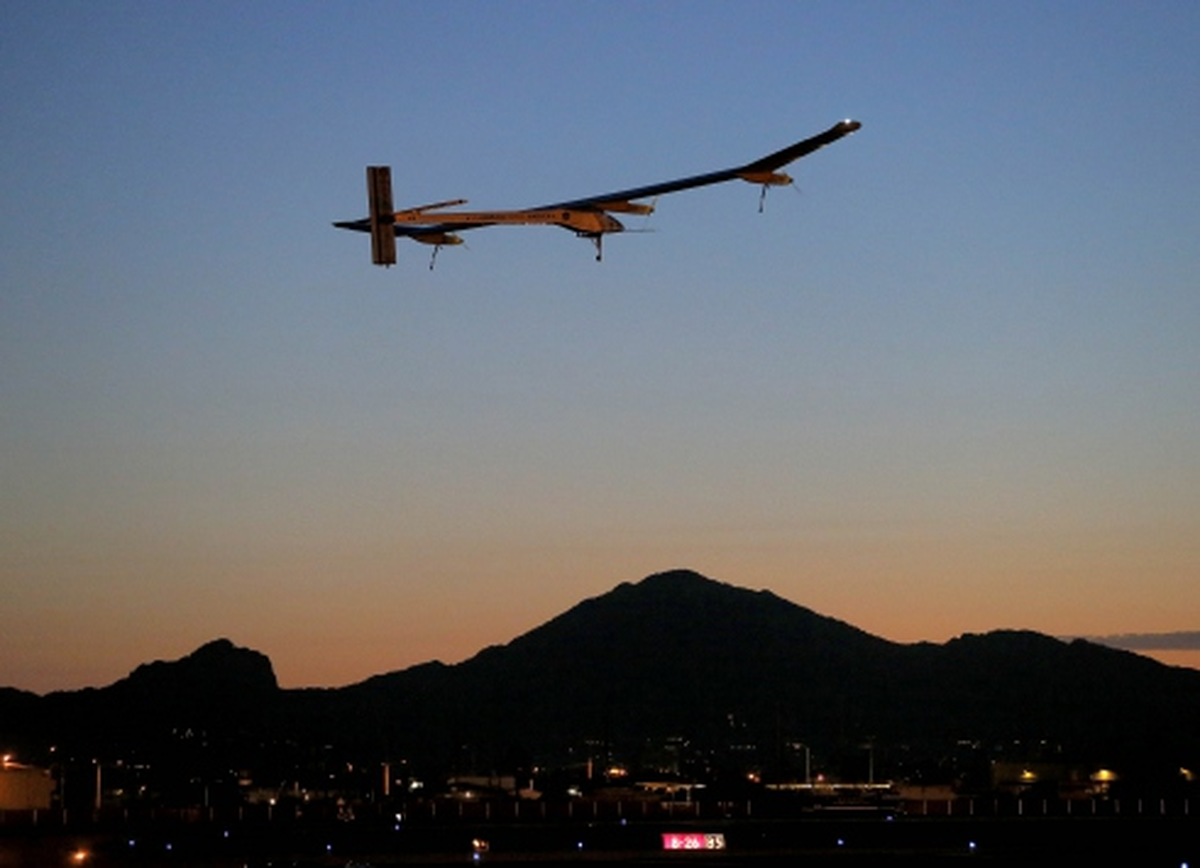 Solar Impulse, Yakıt Almadan ABD Üzerinde Yaptığı Geziyi Tamamladı