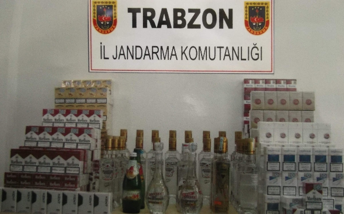 Trabzon\'da Jandarmanın Altı Aylık Çalışması
