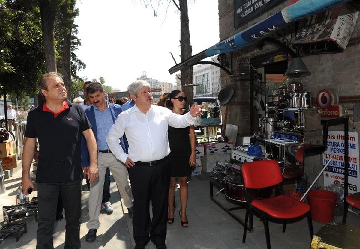 Akaydın, "Sobacılar Çarşısı Esnafının Yanındayım"