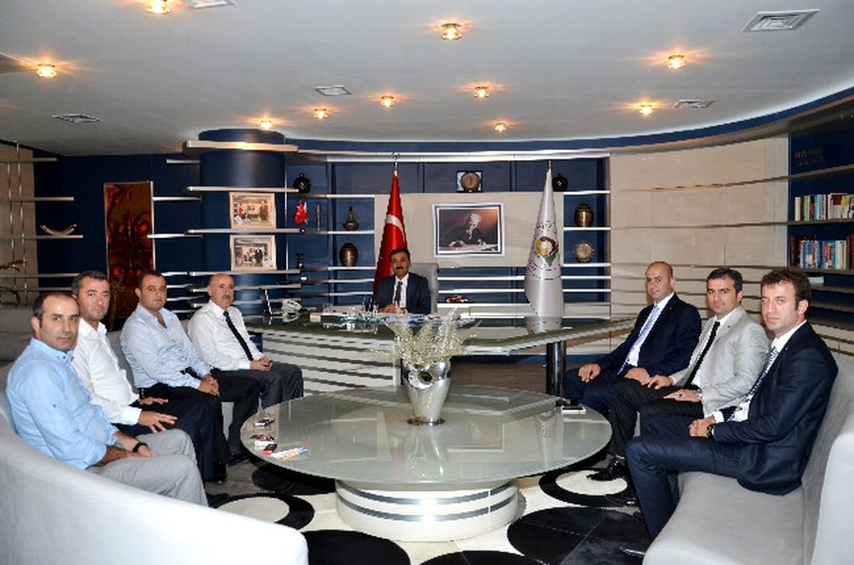 Akçakoca Tso\'dan Başkan Bayram\'a Ziyaret