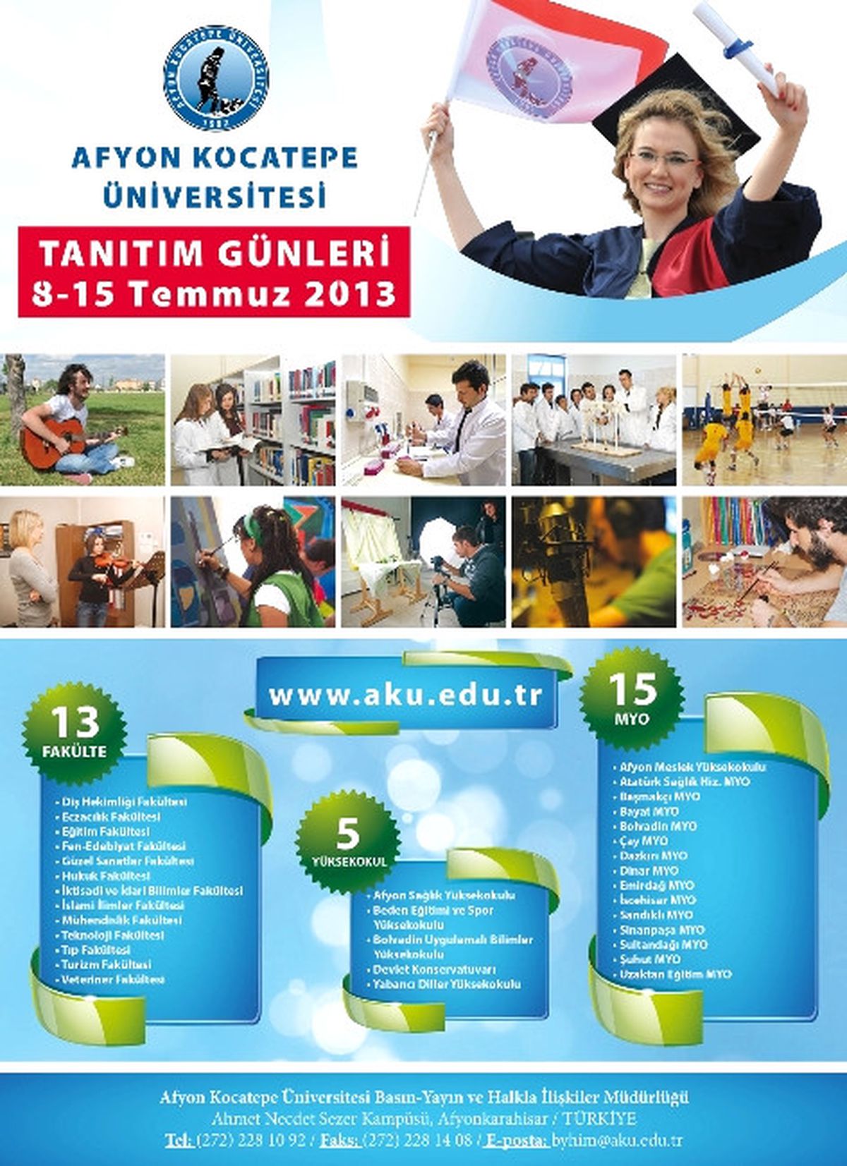 AKÜ\'de \'Rehberlik ve Tanıtım Günleri\' Başladı