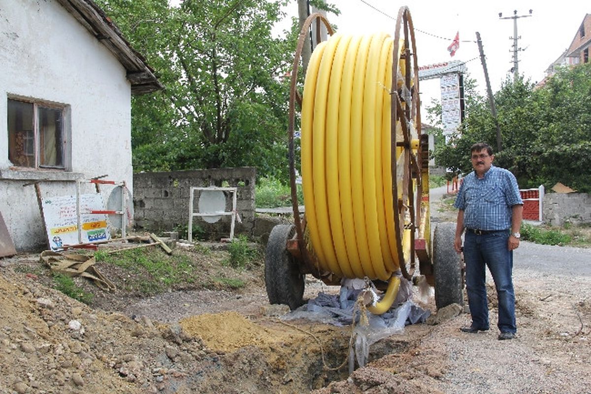 Alaplı Fatih Mahalesine Doğalgaz ve Yol Müjdesi