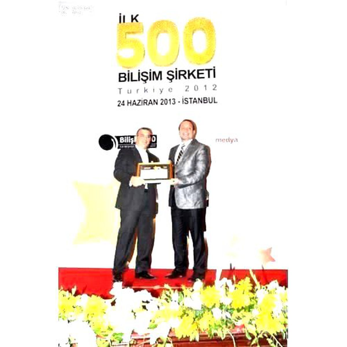Anadolu Bilişim, Bilişim 500\'de "Veri Merkezi Barındırma Yönetim Hizmeti Hizmet Sağlayıcı"...