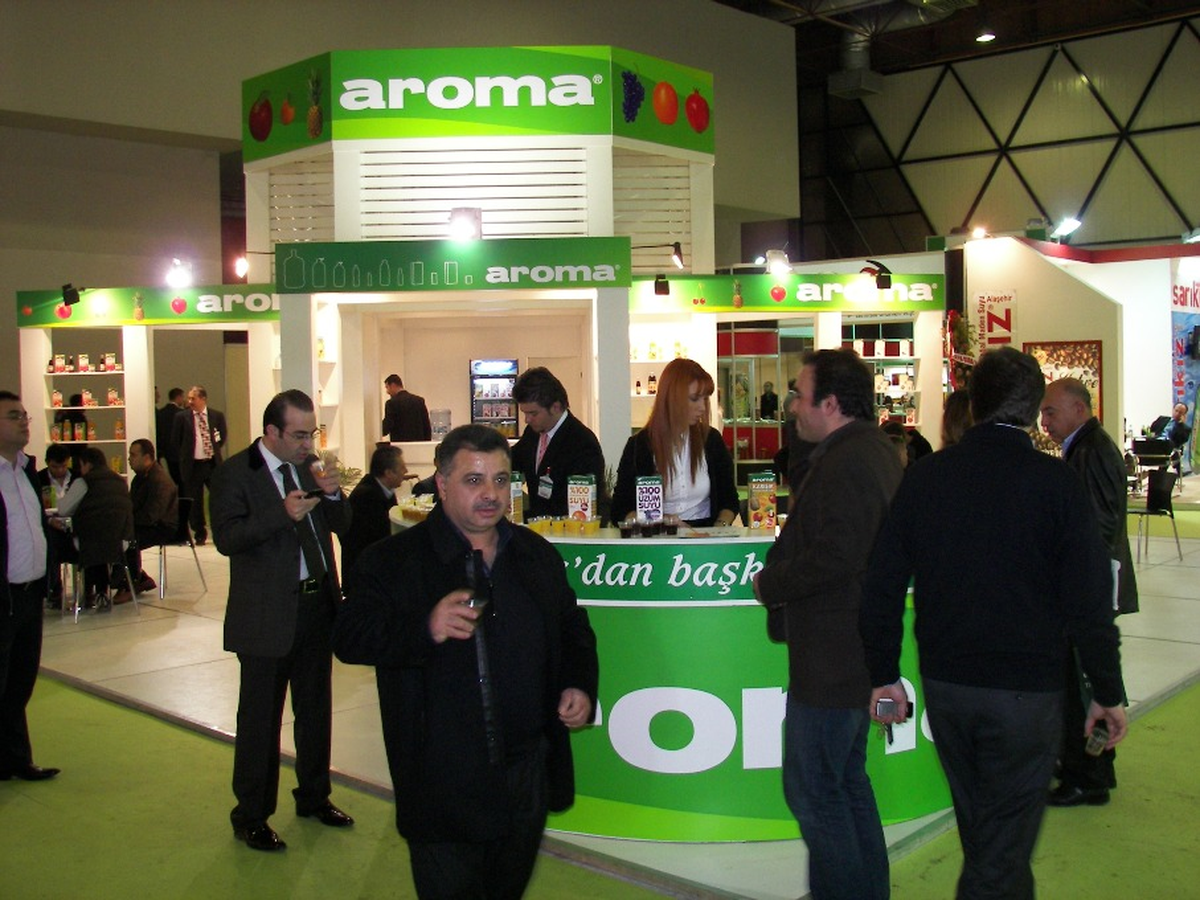 Aroma İstanbul Gıda Fuarı\'nda