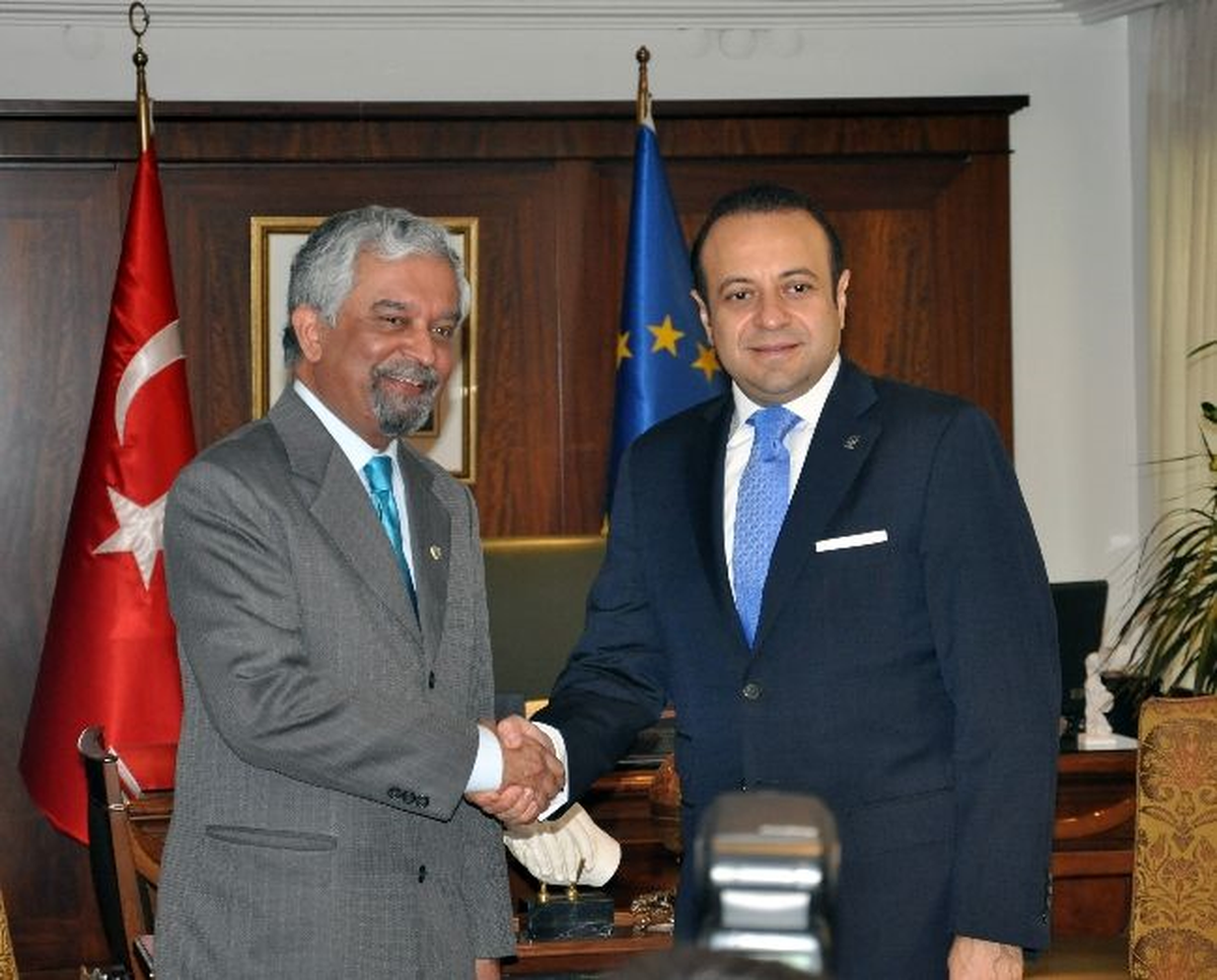 Bakan Bağış, BM Türkiye Koordinatörü\'nü Kabul Etti