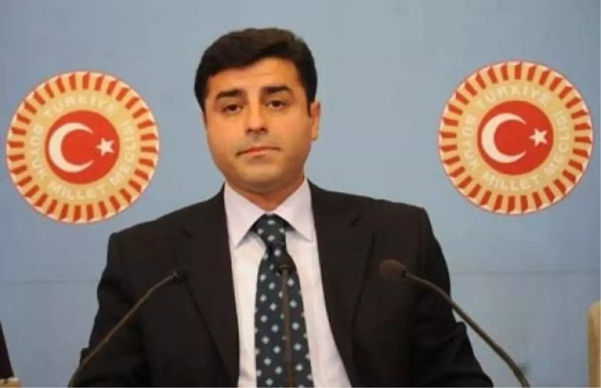 BDP Genel Başkanı Demirtaş Mardin\'de Açıklaması