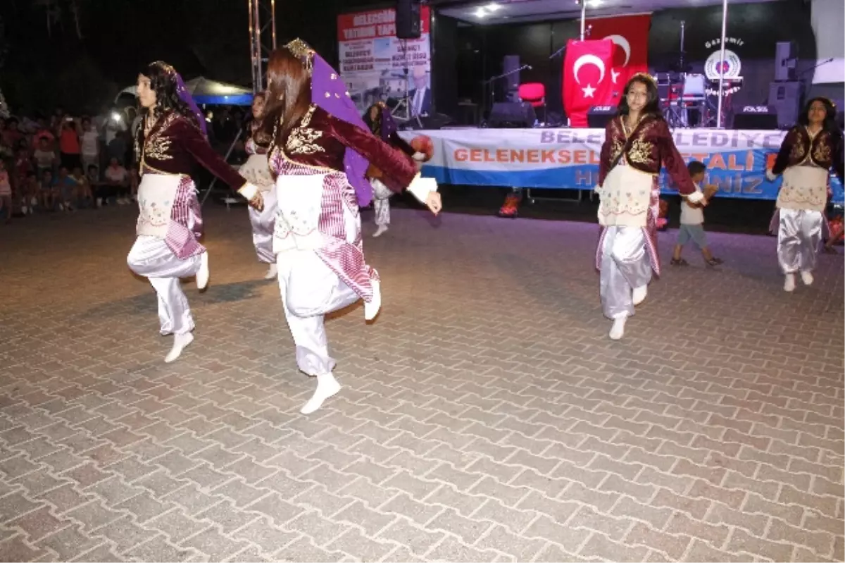 Belevi Şeftali Festivali Renkli Görüntülere Sahne Oldu