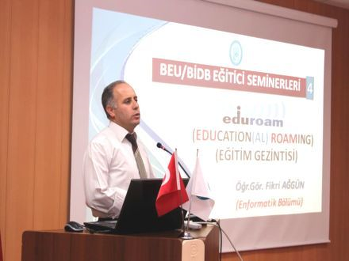 Beü\'de "Eduroam" Semineri