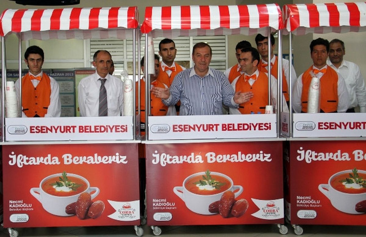 Çorba Çeşmeleri Hazır