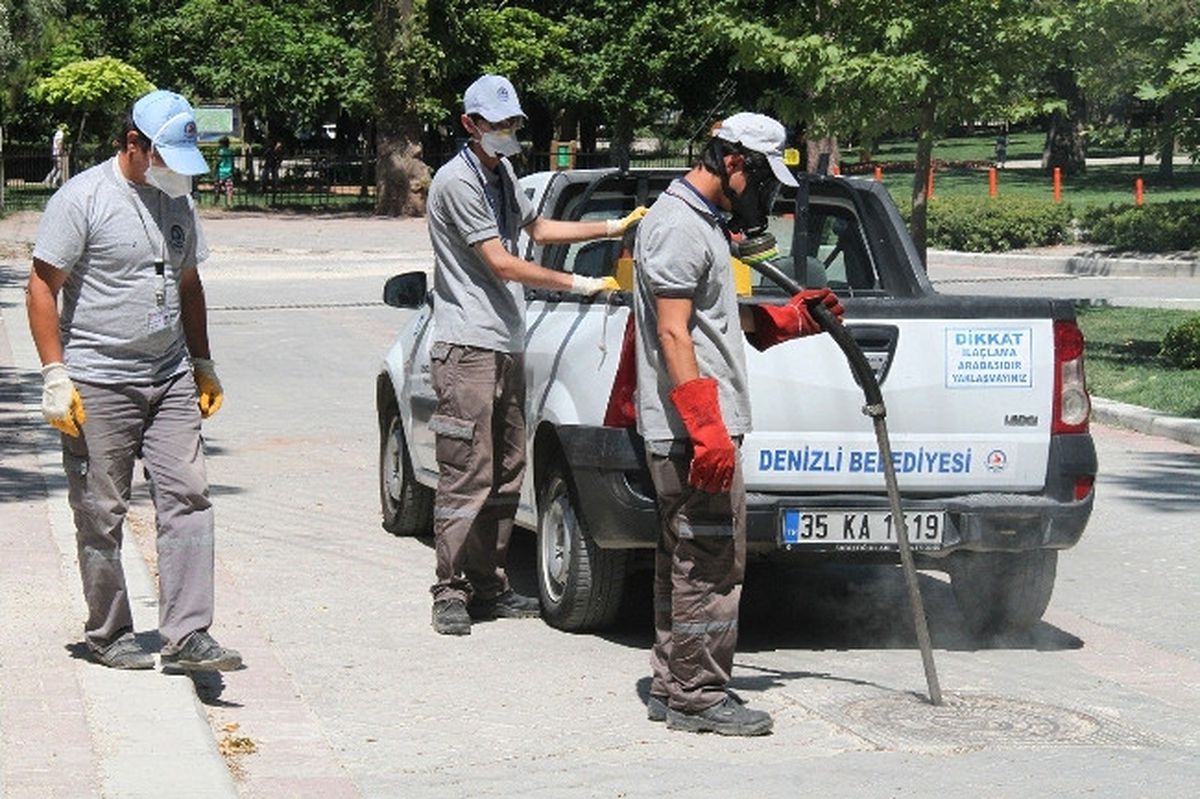 Denizli Belediyesi Haşerelere Karşı Savaş Açtı