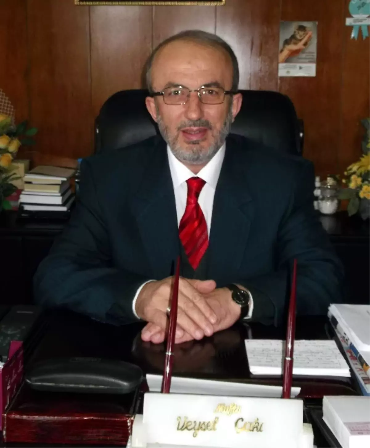 Denizli'ye Atanan Trabzon İl Müftüsü Çakı Helallik İstedi