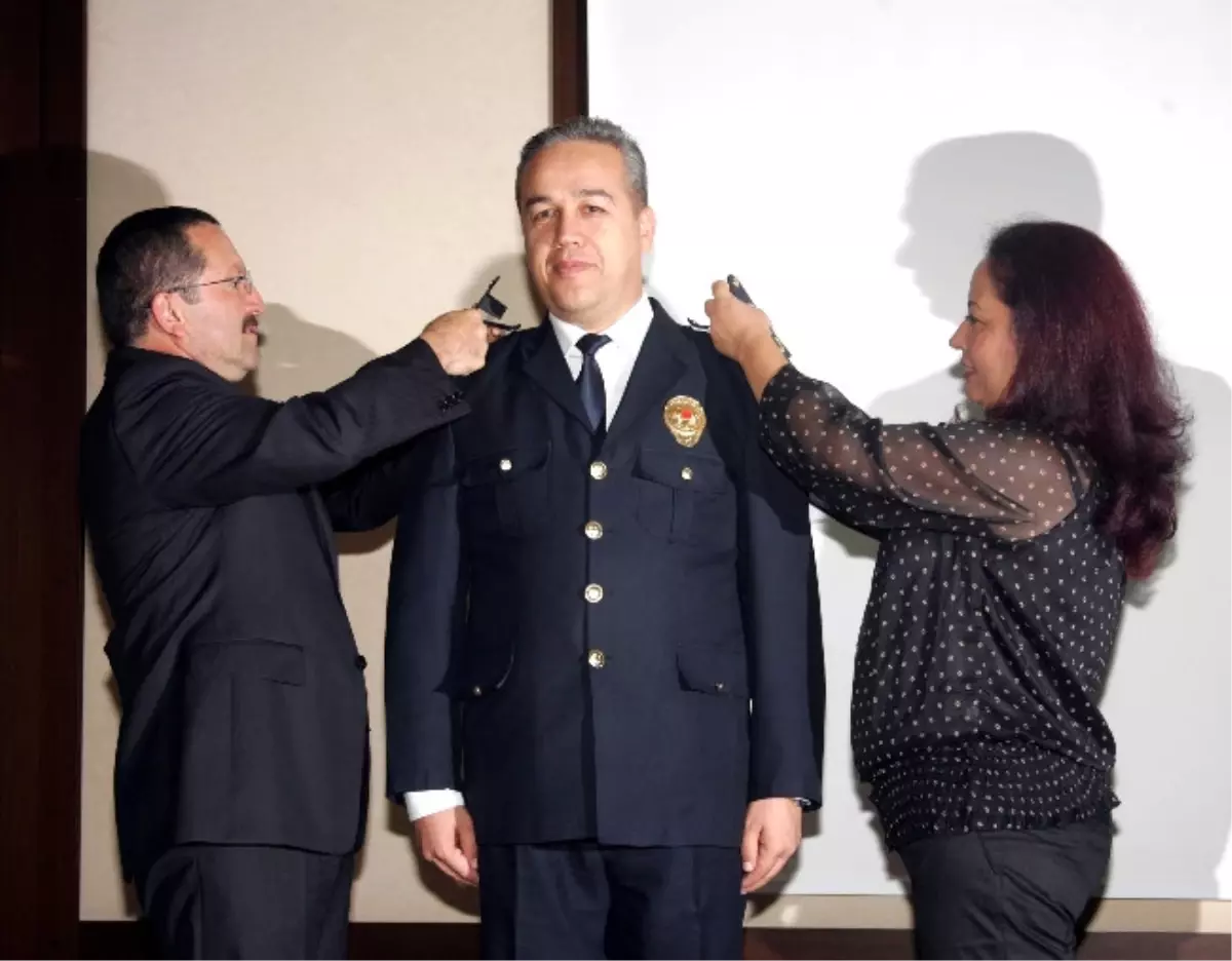 Antalya Emniyet Müdürlüğü'nde Terfi Heyecanı