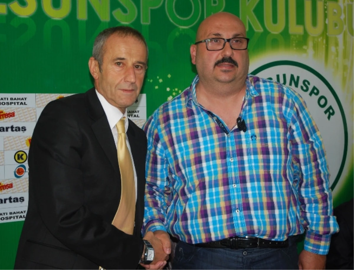 Giresunspor Teknik Direktör Ahmet Ertem ile Bir Yıllık Sözleşme İmzaladı