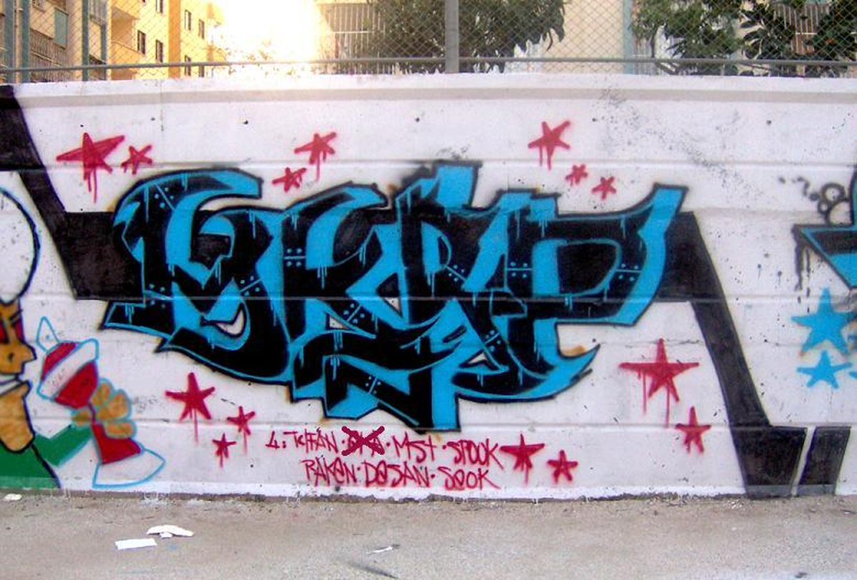 Graffiti Ustaları Hünerlerini Sergiledi