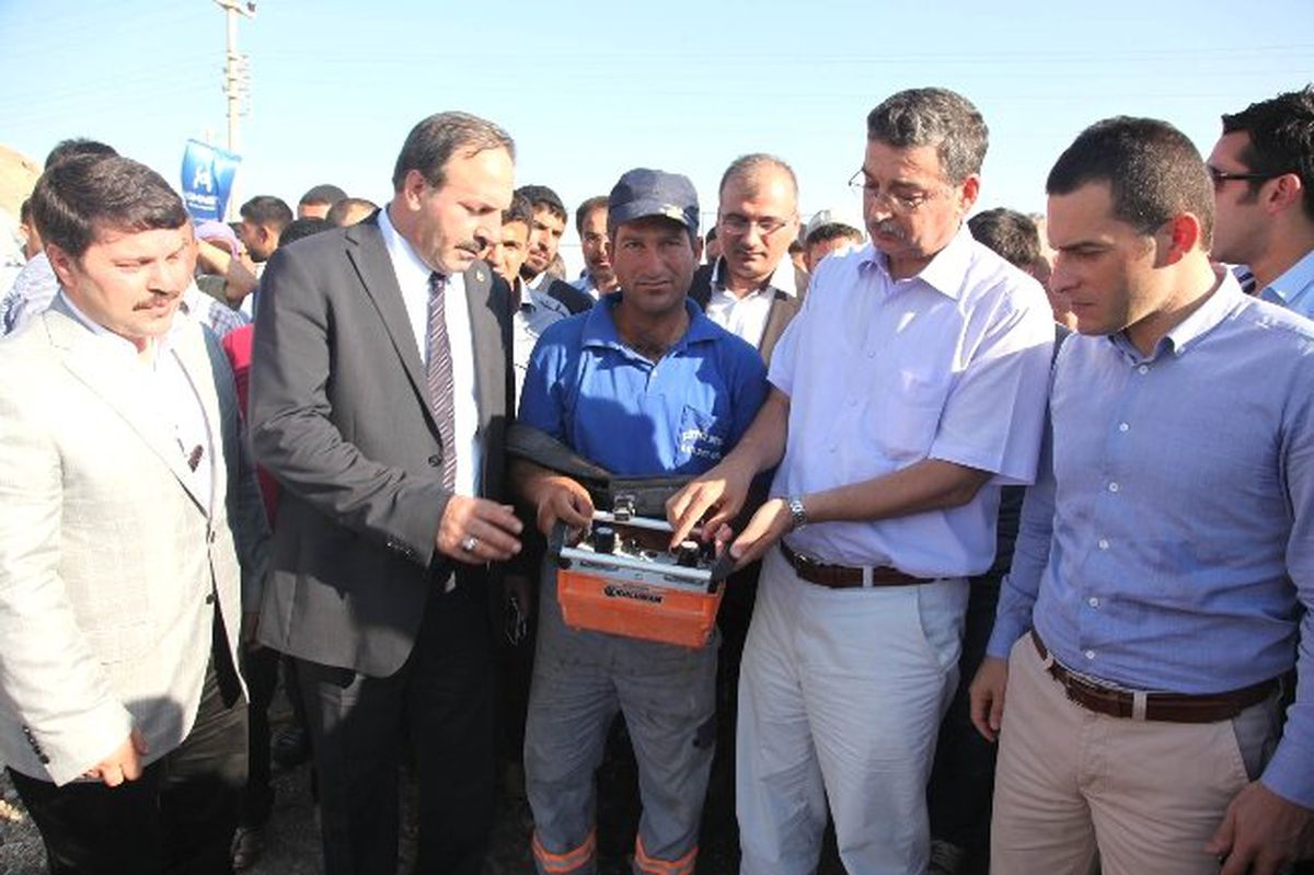 Harran\'da, Erkek Öğrenci Yurdunun Temeli Atıldı