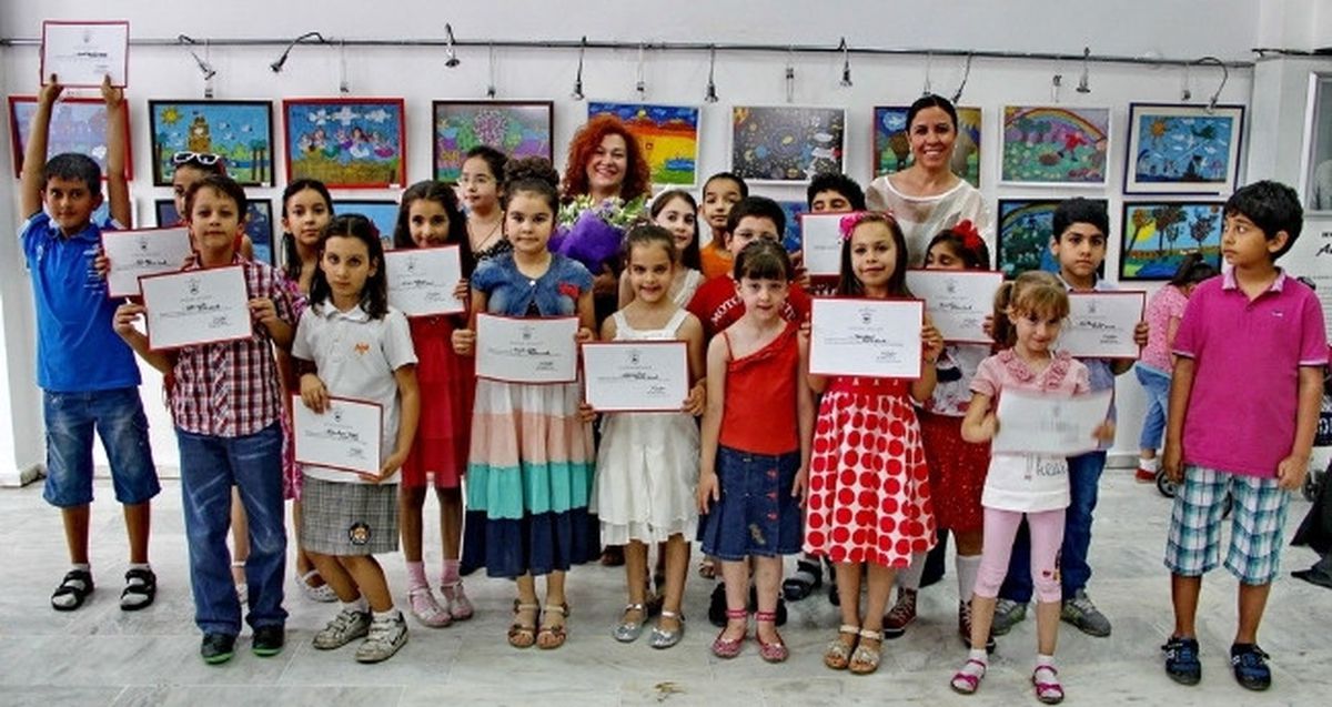 Konaklı Miniklerden Yılsonu Sergisi...