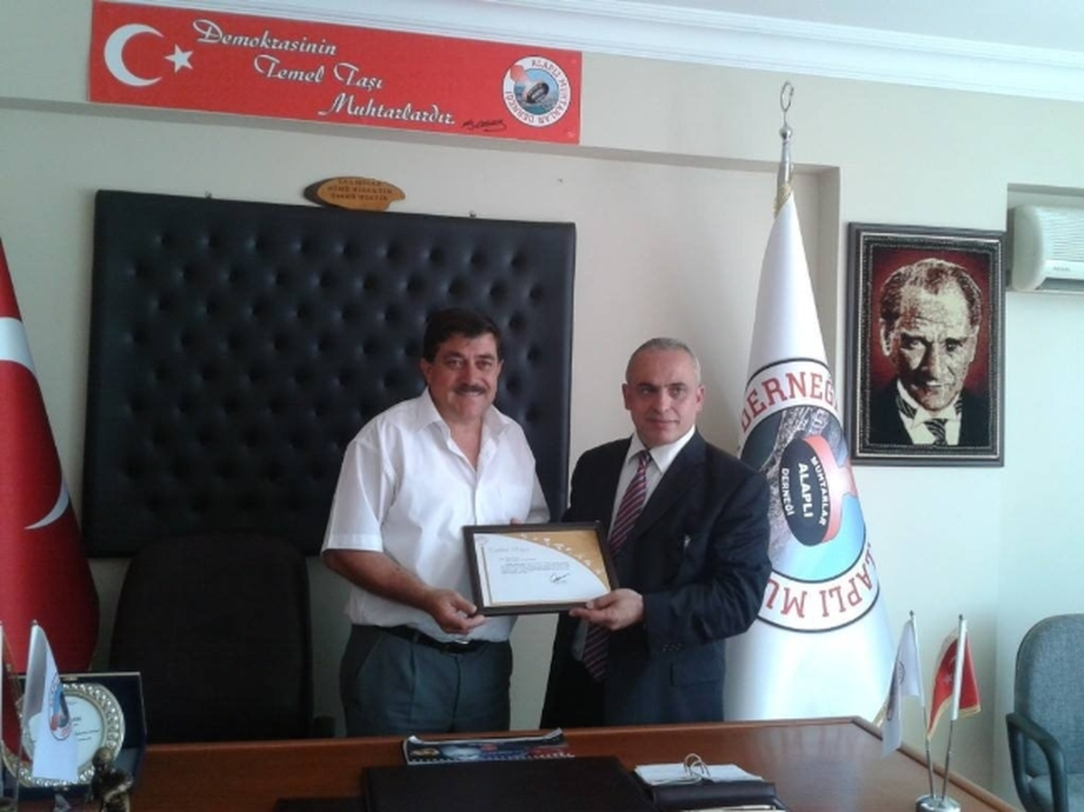Likoğlu\'ndan Uysal\'a Hayırlı Olsun Ziyareti