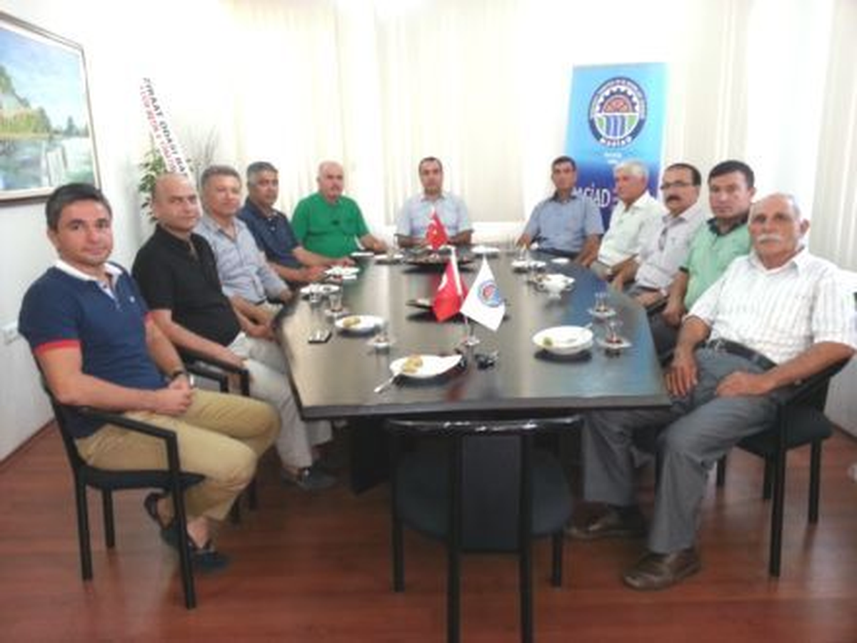Masiad Başkanı Akar, Manavgat Ziraat Odası Üyelerini Kabul Etti