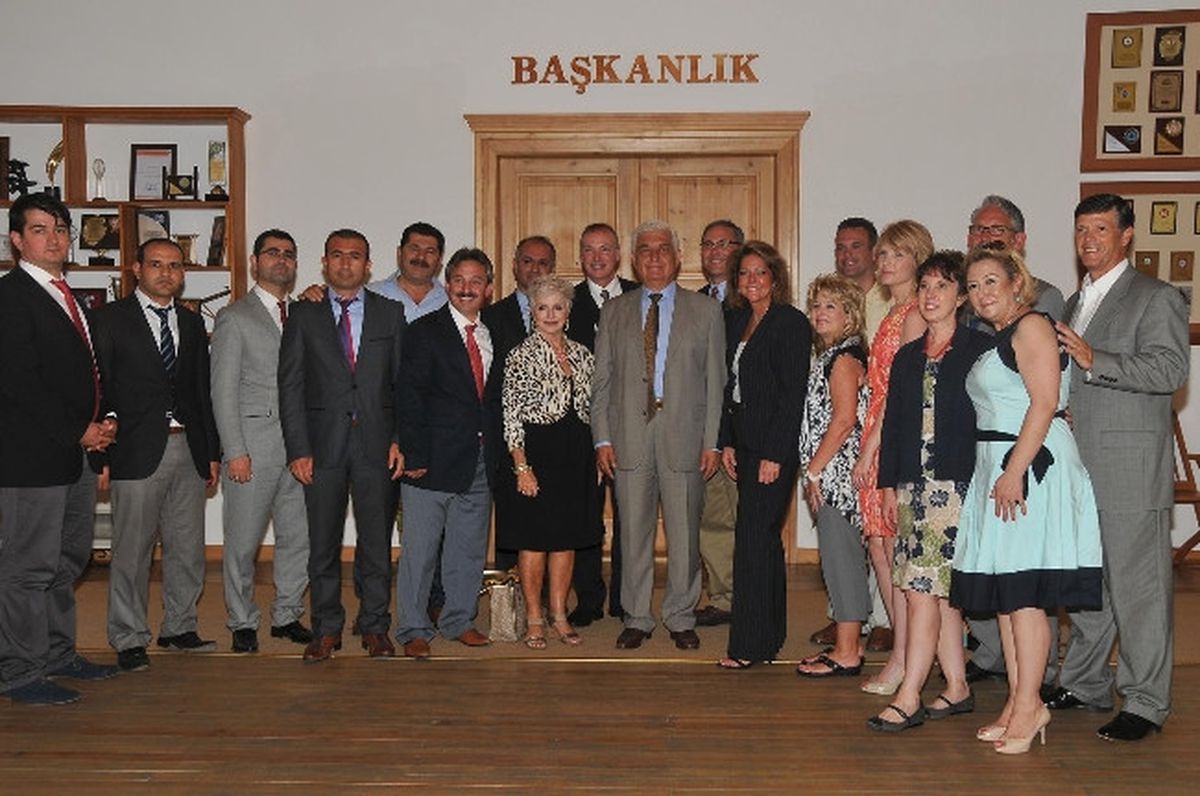 Oklahoma Heyeti Başkan Gürün\'ü Ziyaret Etti