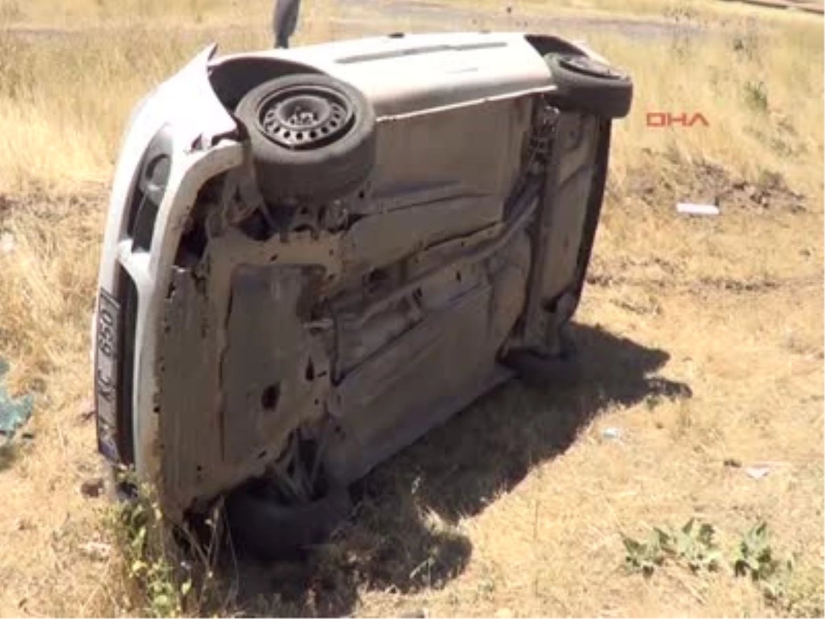 Şanlıurfa Otomobil Takla Attı, Sürücü Hafif Yaralandı