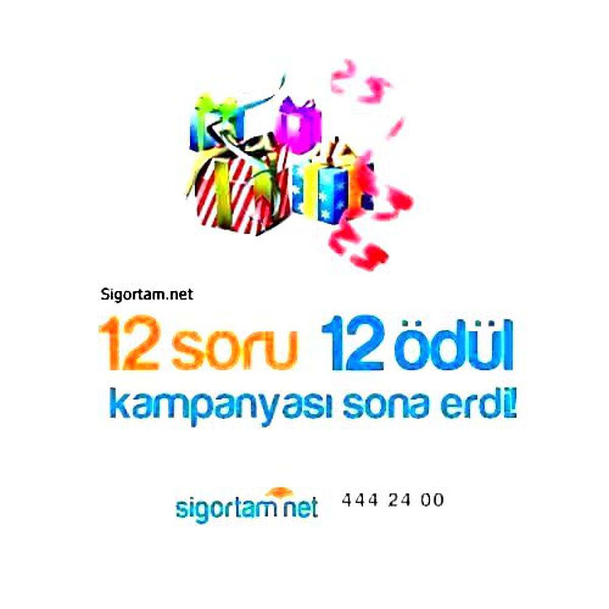 Sigortam.net 12 Yaş 12 Soru 12 Ödül Kampanyası Sona Erdi