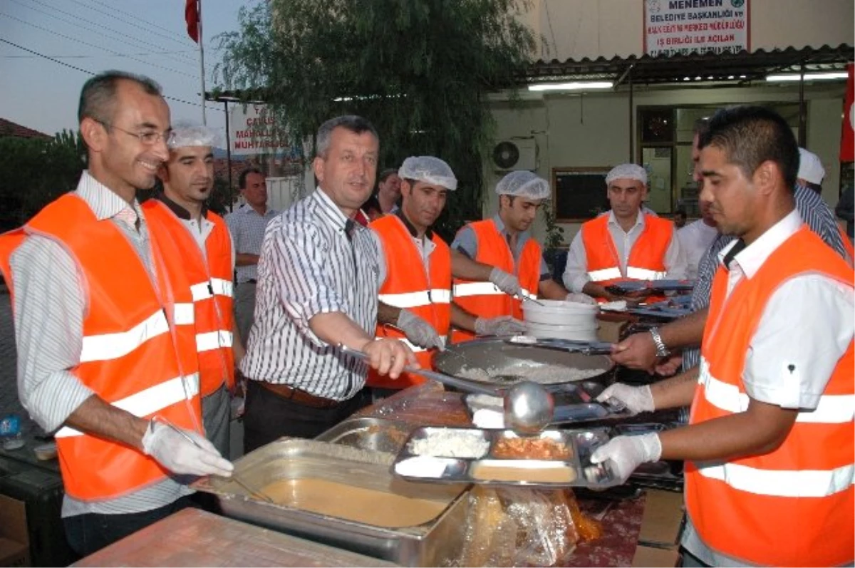 Sokak İftarları Menemen\'de Başlıyor