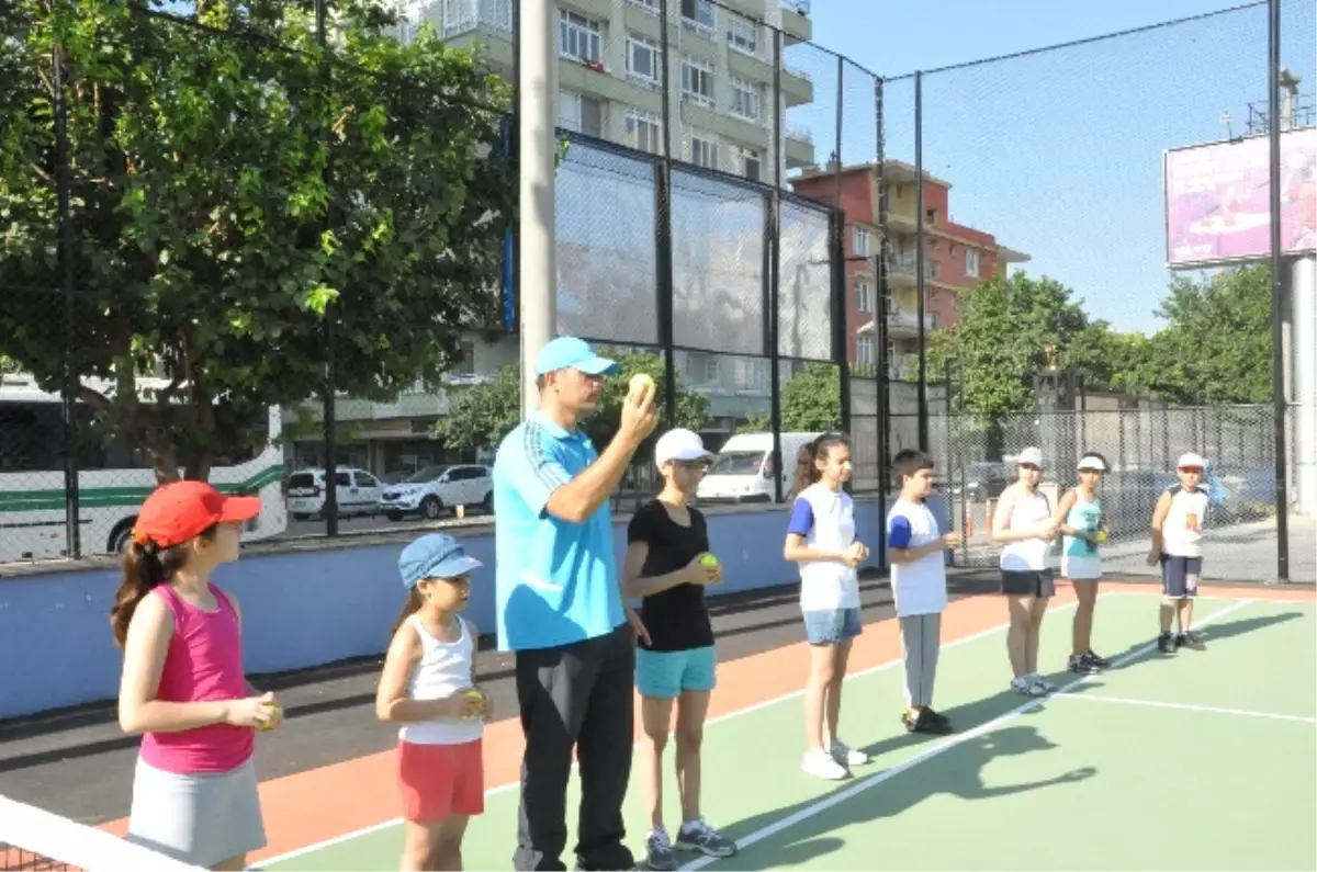 Tenis İl Spor Okulları Başladı