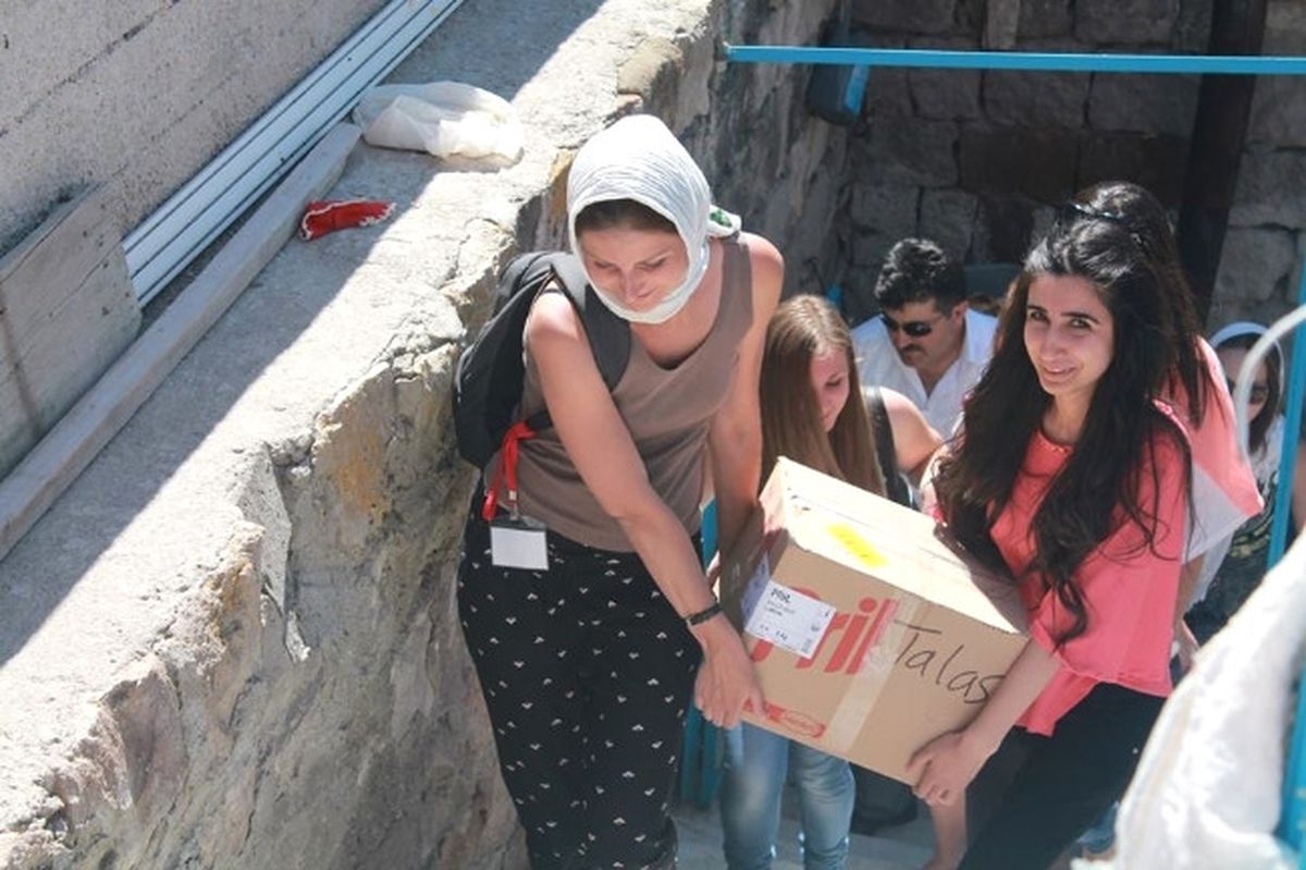 Yabancı Öğrenciler Ramazan İaşesi Dağıttı