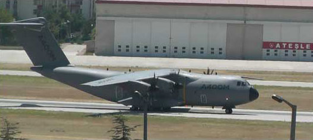 A400M Askeri Nakliye Uçağı Bugün Sessizce Denendi