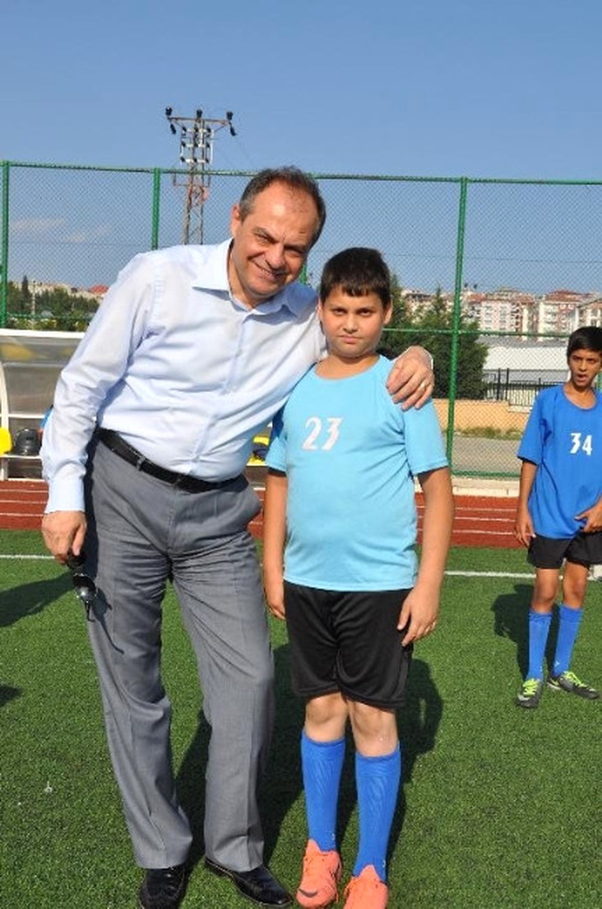 Başkan Dalgıç, Minik Futbolcularla Biraraya Geldi
