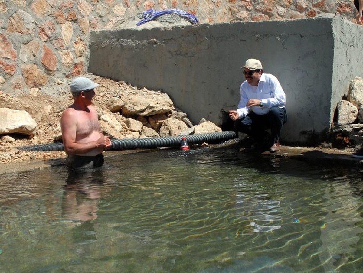 Burdur Protokolü Kaynak Suyu ile Serinledi