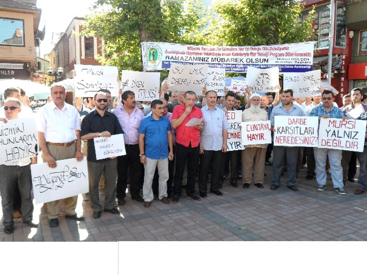 Çaycuma'da Stk'lılardan Mısır Açıklaması