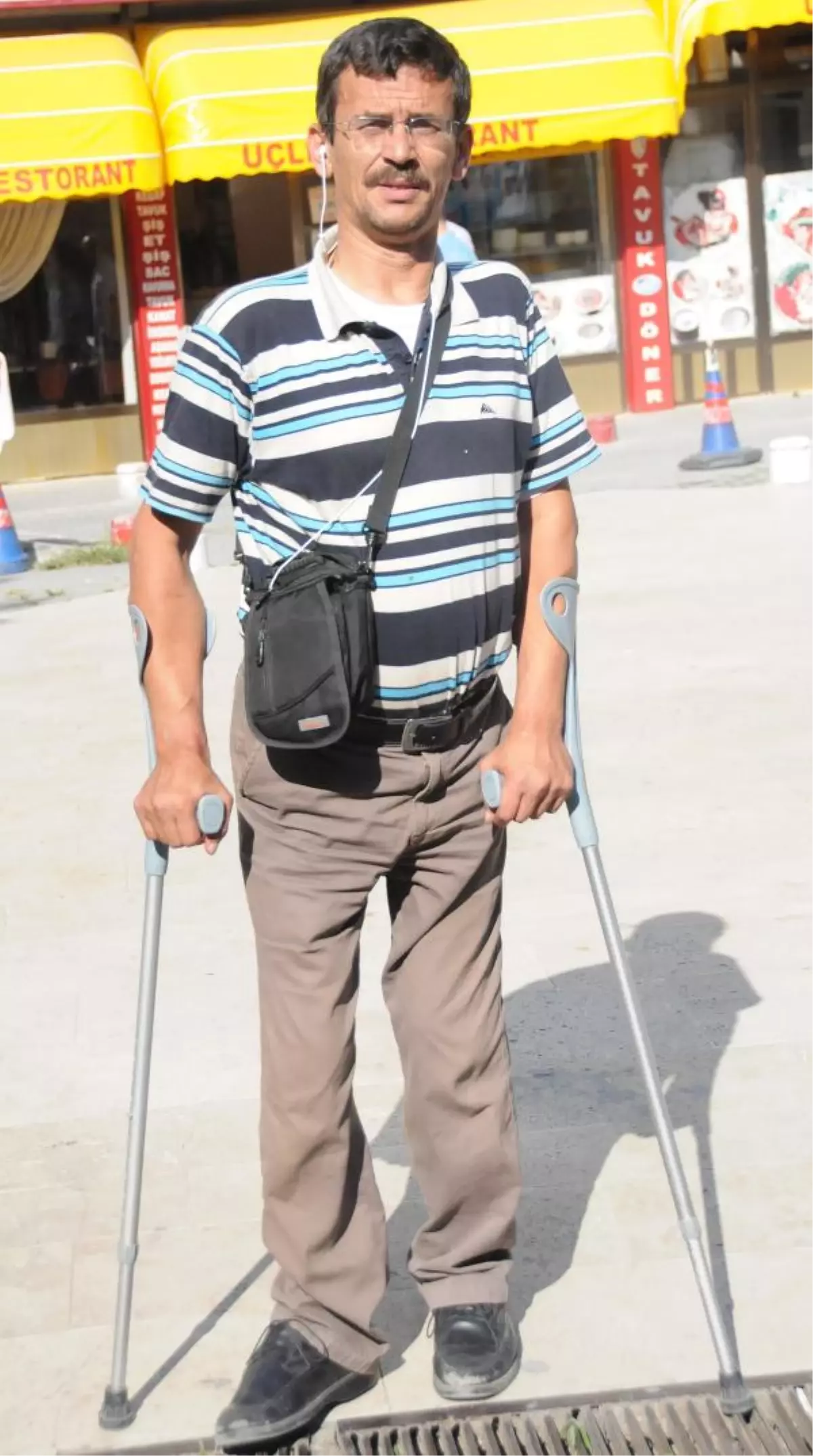 Çocuğunu Göremeyen Baba, Film Çekti