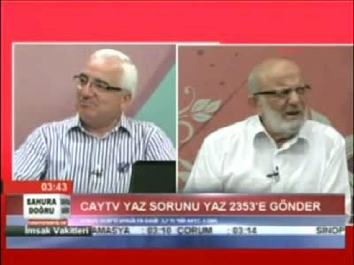 Taksim\'de Yenen Biber Gazı Oruç Bozar mı
