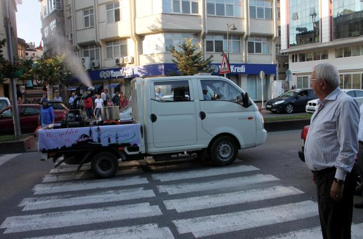 Ereğli\'ye Gül Suyu Sıkıldı