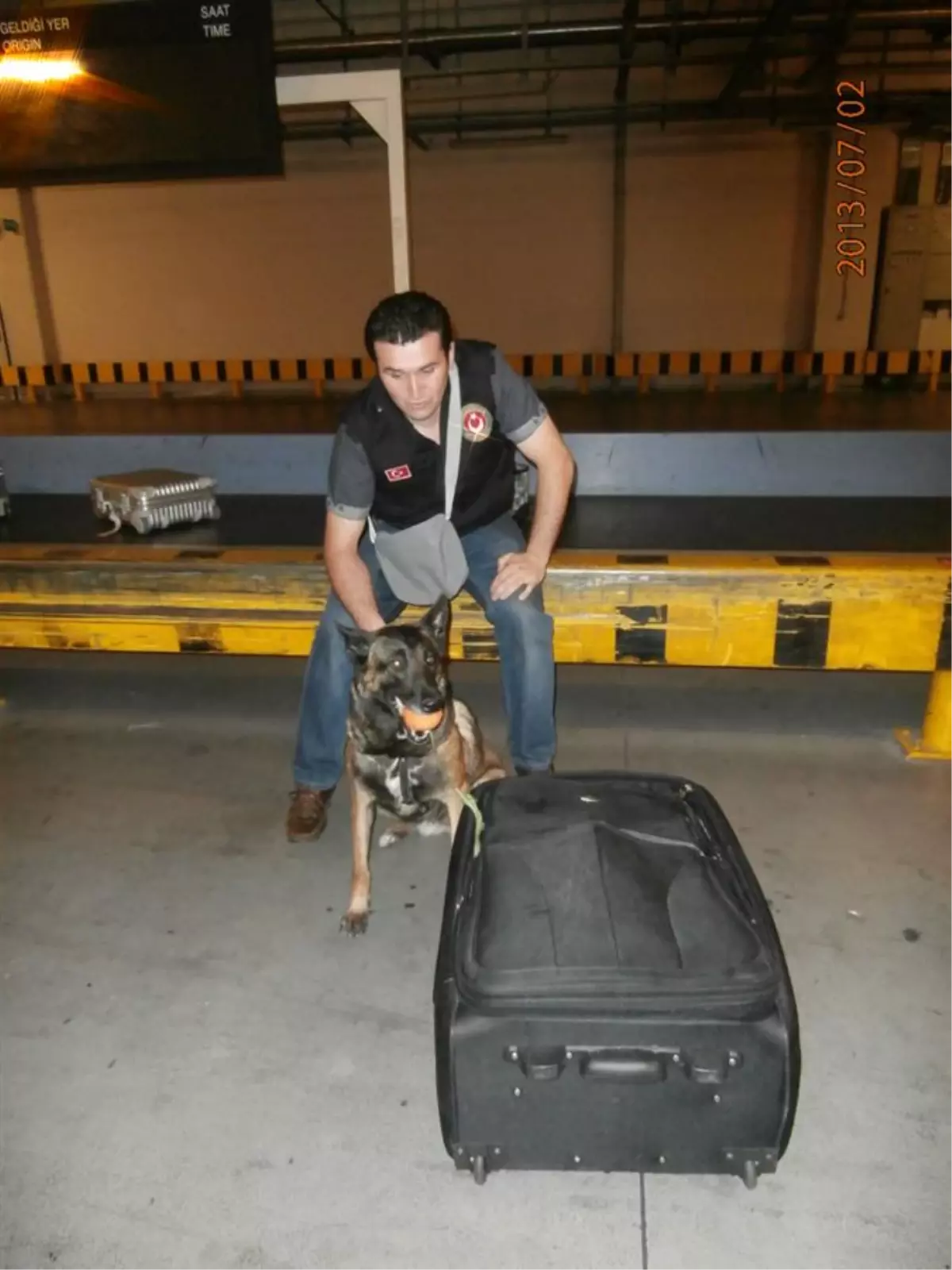 Esenboğa' da 8.640 gr. Marihuana Ele Geçirildi