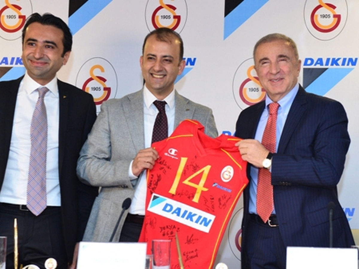 Galatasaray ile Daikin, Sponsorluk Anlaşmasını Yeniledi