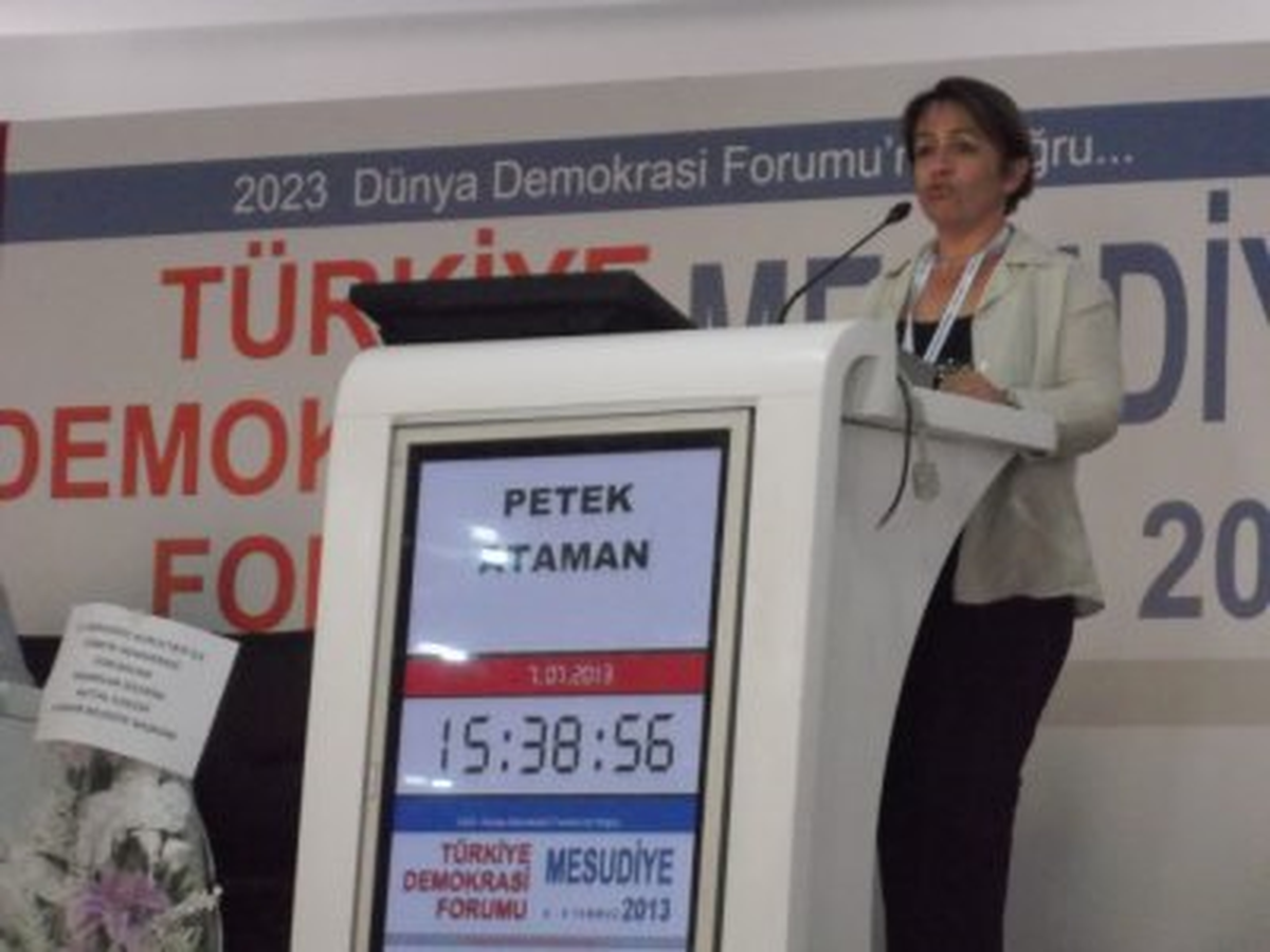 Gıda Mühendisleri Odası Türkiye Demokrasi Forumu 2013\'te