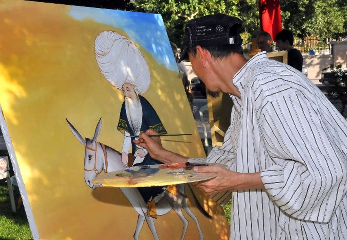 Gülmece Parkı Sanat Atölyesine Dönüştü